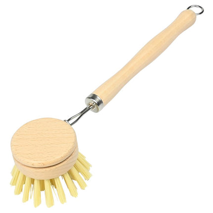 Benson Afwasborstel Hout - 23 cm - Beukenhout en RVS - Natuurlijke Look
