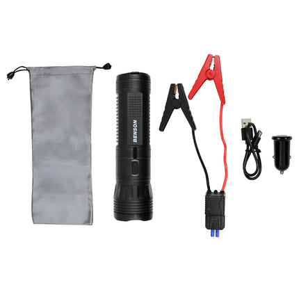Benson Jumpstarter Zaklamp – 800 Ampère – Krachtige Starthulp & LED-verlichting