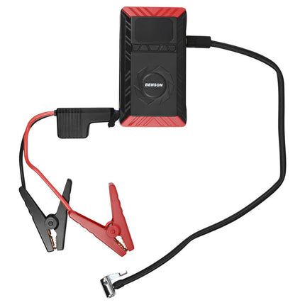 Benson Jumpstarter + Compressor – 800 Ampère – 12V – De Ultieme 2-in-1 Noodhulp