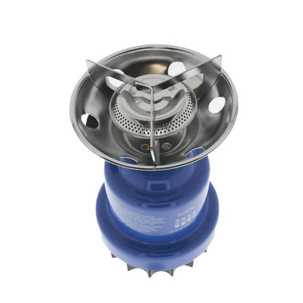 Baygas Camping Kookstel - 0,8 KW - Blauw - Voor 190g Prikpatronen - Compact