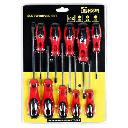 Benson Schroevendraaierset - 10-delig - Allround Klusset
