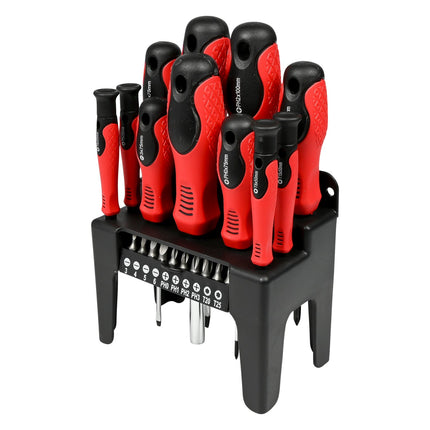 Benson Schroevendraaier- en Bitset in Rek - 21-delig - Compact & Georganiseerd