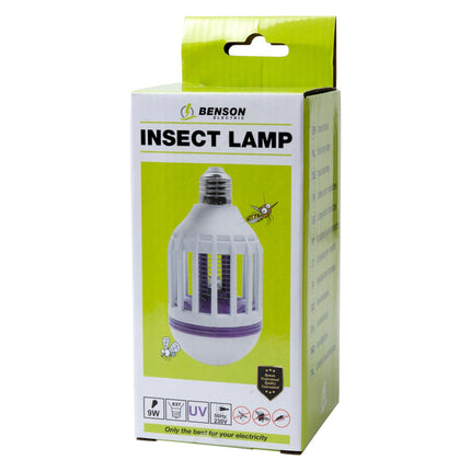Benson 2-in-1 Anti-Insectenlamp E27 Fitting - LED - 4W