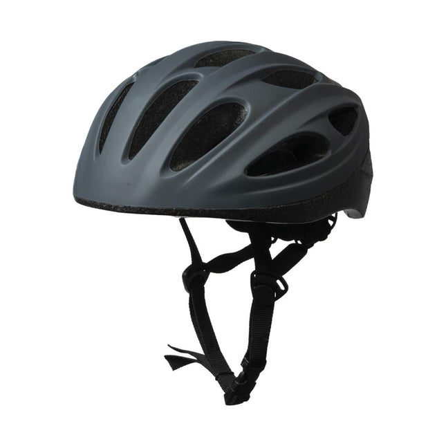 Benson Fietshelm Volwassenen - Maat M (54-58 cm) - Donkergrijs - Verstelbaar - Ventilatie
