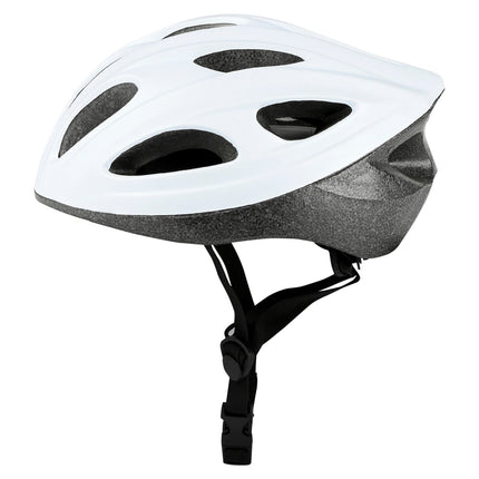 Benson Fietshelm Volwassenen - Maat M (54-58 cm) - Off-Wit - Verstelbaar - Ventilatie