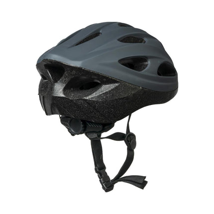 Benson Fietshelm Volwassenen - Maat L (58-61 cm) - Donkergrijs - Verstelbaar - Ventilatie