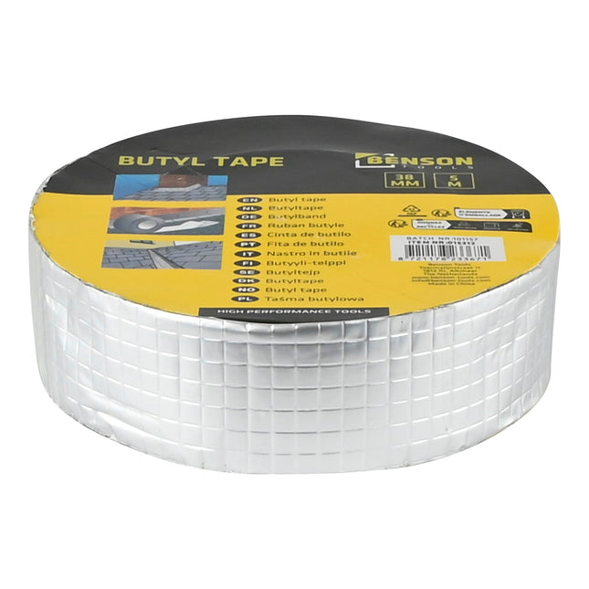 Benson Butyl-tape 38 mm x 5 m - Waterdichte Afdichtingstape