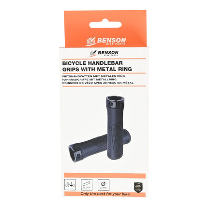 Benson Fietshandvatten - Ø 22 mm - 135 mm - Met Metalen Ring - 4-Zone Design