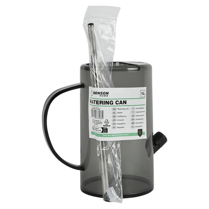 Benson Gieter - 1 Liter - Modern Grijs - Ergonomisch Design