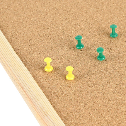 Benson Prikbord - 40 x 60 cm - Kurk - Voor Notities & Planning