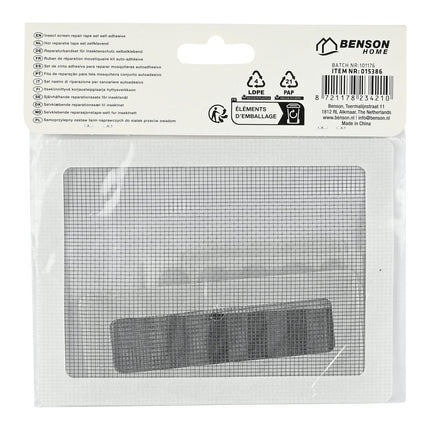 Benson Hor Reparatie Tape Set - Zelfklevend - Zwart - 10-delig