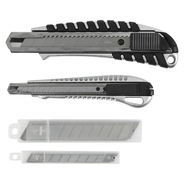 Benson Afbreekmessenset Metaal - 12-delig - 9 mm & 18 mm - Incl. 10 Reservemessen