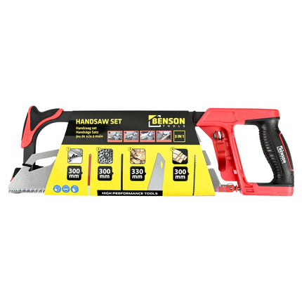 Benson Handzaag Set 3-in-1 - Universele Zaagset - Bouw & Montage