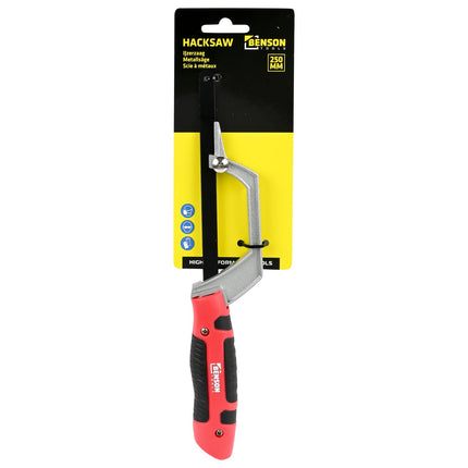 Benson IJzerzaag - 250 mm - Gehard Staal - Ergonomische Handgreep
