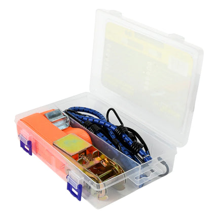 Benson Spanband & Snelbinder Mix – 8-delige Set – Universele Ladingzekering