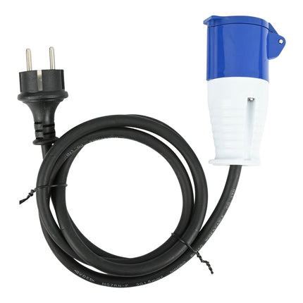 Benson CEE Verloopkabel - 1,5 meter - 2P+E - 3680W - Voor Montage en Aansluiting