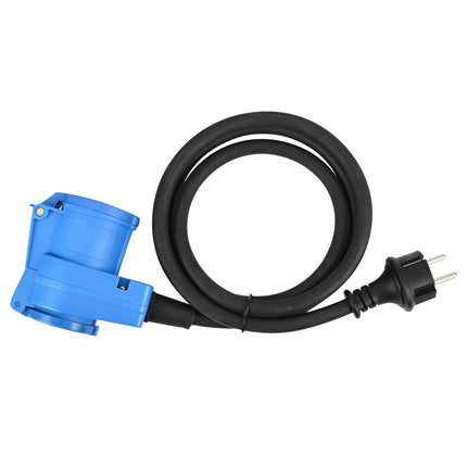 Benson Haakse Contrastekker + Stopcontact Verloop - 1,5 meter - 2P+E - 3680W