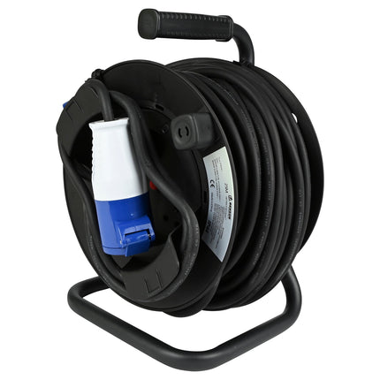 Benson CEE Kabelhaspel - 25 meter - 2P+E - EN 60309 - 3000W