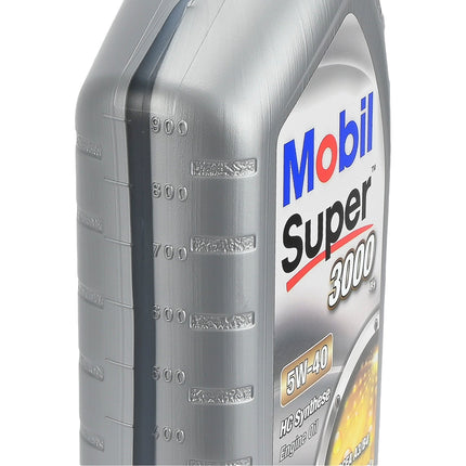 Mobil Super 3000 X1 5W-40 Motorolie – 1 Liter – Volledig Synthetisch