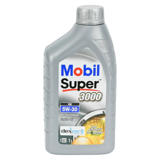 Mobil Super 3000 XE 5W-30 Motorolie - 1 Liter - Synthetisch & Low SAPS
