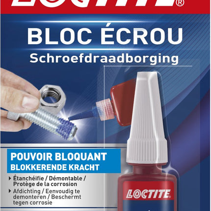 Loctite Schroefdraadborging – 5 g – Voorkomt Lostrillen