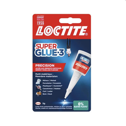 Loctite Secondelijm Precisie – 5 g – Met Extra Lange Doseertuit