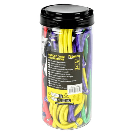 Benson Bagagespin Set 20-delig – Diverse Lengtes – Ø 8 mm – Universeel