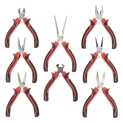 Benson Mini Tangenset - 8-delig - Voor Fijnmechanica en Modelbouw