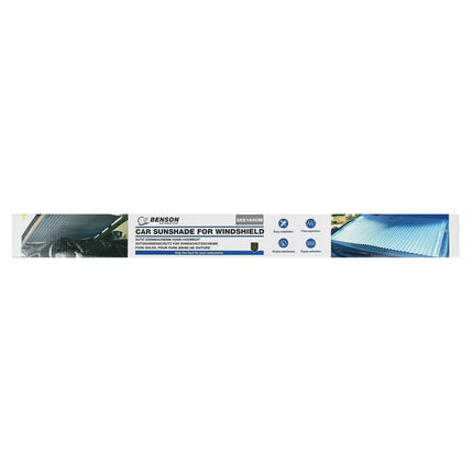 Benson Auto Zonnescherm Voorruit – Universeel – Met Zuignappen – Reflecterend