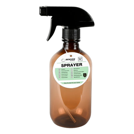 Benson Plantensproeier - 500 ml - Bruin - Verstelbare Spuitkop