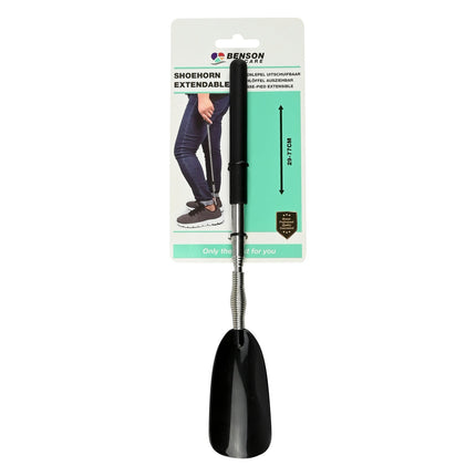 Benson Uitschuifbare Schoenlepel – 29 tot 77 cm – Telescopisch – RVS