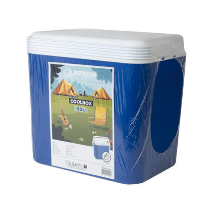 Benson Koelbox - 30 Liter - Blauw - Voor Camping & Strand