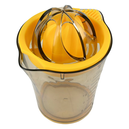 Benson Citruspers - Handmatig - 200 ml - Met Vruchtvleeszeef en Schenktuit