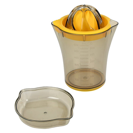 Benson Citruspers - Handmatig - 200 ml - Met Vruchtvleeszeef en Schenktuit