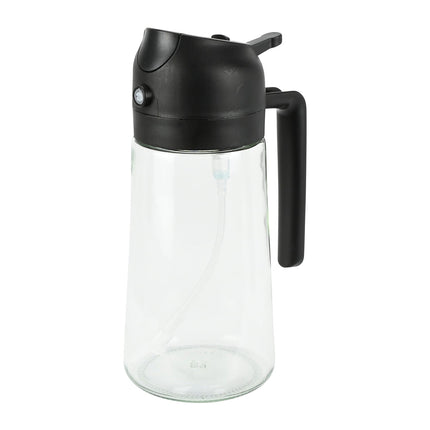 Benson Olieschenker 2-in-1 - Glas - 470 ml - Spuiten & Gieten - Zwart