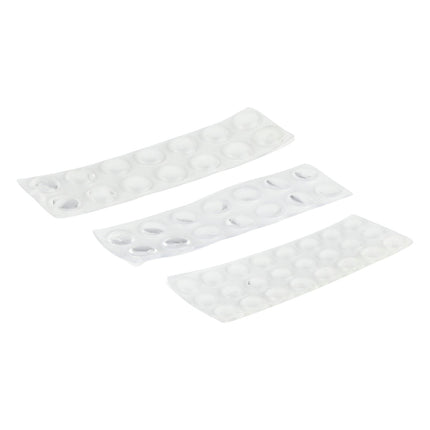 Benson Stootdoppen Set - 52-delig - Transparant - Zelfklevend