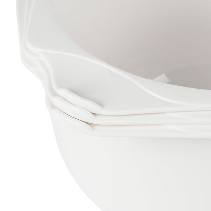 Benson Beslagkommen Set - 3-delig - Ø 17, 19 en 22 cm - Wit