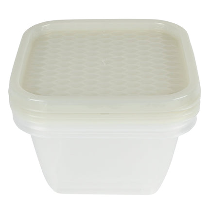 Benson Vershoudbakjes - 1,25 Liter - 3-delig - BPA-vrij - Magnetron & Vriezerbestendig