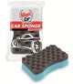 Dealzzz Autospons met Structuur – 17,5 x 11,5 x 5,5 cm – Dubbelzijdig – Insectenverwijderaar