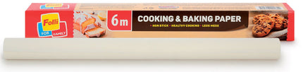 Dealzzz Bakpapier - 6 Meter x 38 cm - Hittebestendig - Antiaanbak - Wit