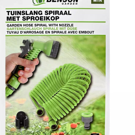 Benson Spiraal Tuinslang 10 Meter