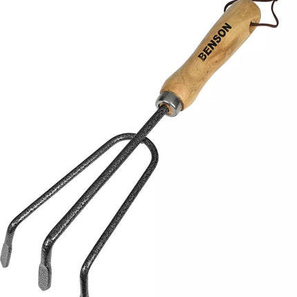 Tuinhark met houten handvat