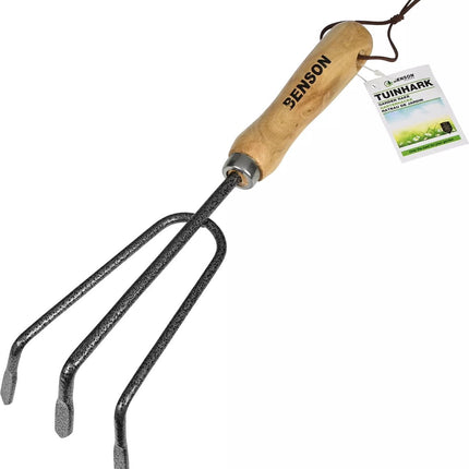 Tuinhark met houten handvat