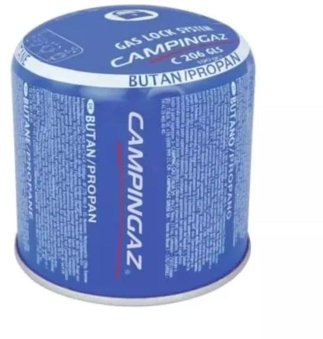 Campingaz C206 GLS Gascartridge - 190 Gram - Butaan/Propaan Mix - Gas Lock System