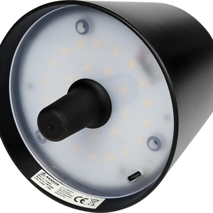 Benson Flessenlamp Zwart