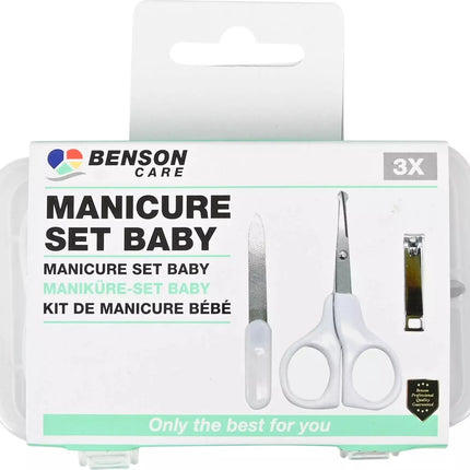 Manicureset 3-delig voor baby's