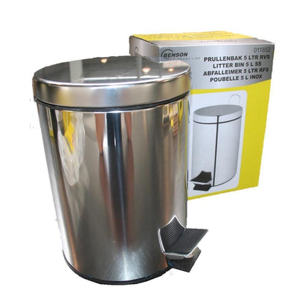 Benson RVS Pedaalemmer  5 liter