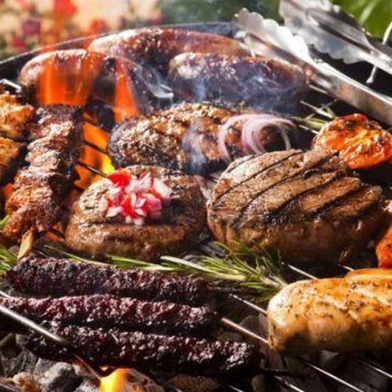 Traditionele Houtskool barbecue met Verstelbaar Rooster – Ø 36 cm