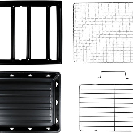 Compacte Barbecue Met Handvat