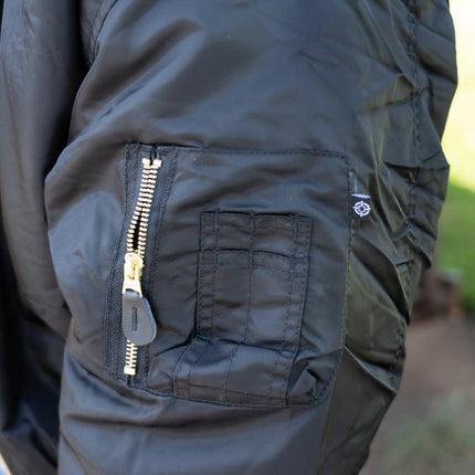 Fostex Bomber Jack MA-1 - Zwart